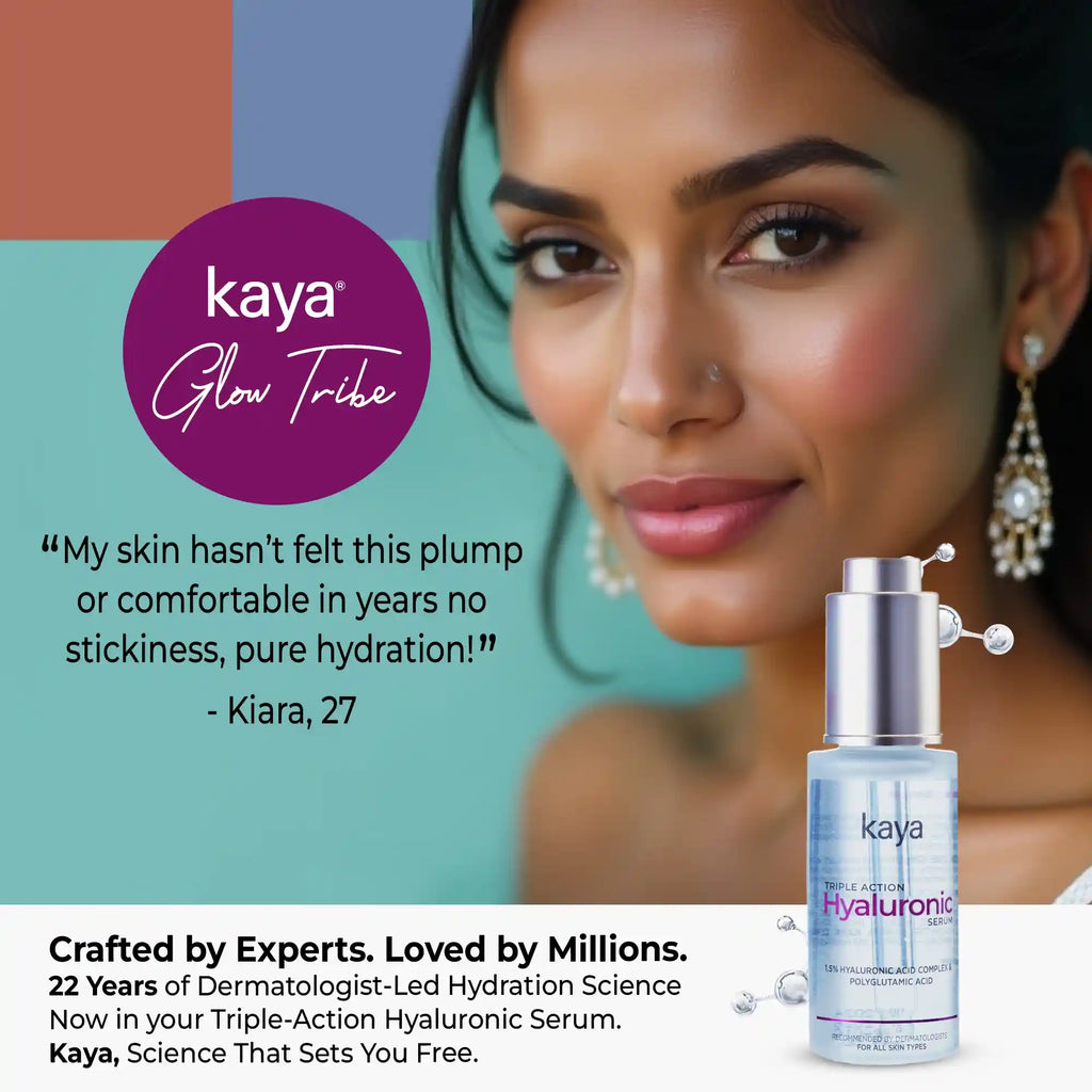 Triple Action Hyaluronic Acid Serum | Face Serum for Dry Skin  30ml