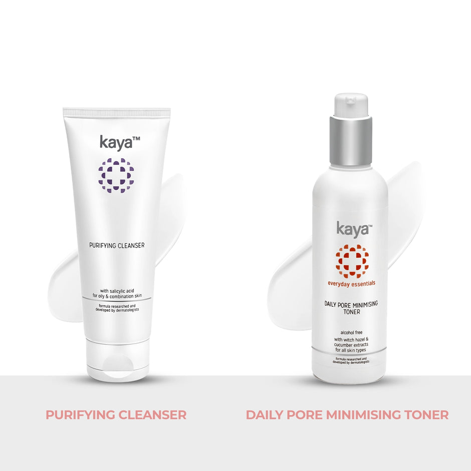 Purifying Cleanser + Daily Pore Minimizing Toner Combo