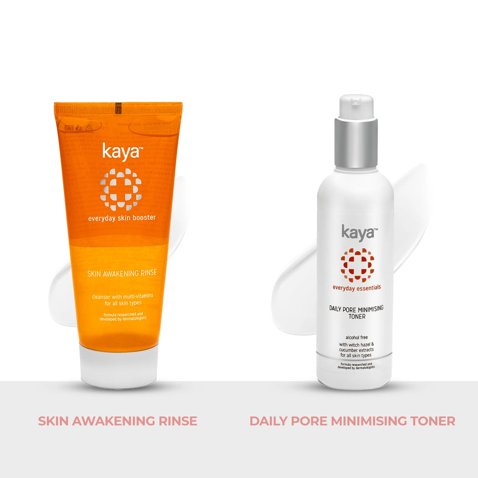 Skin Awakening Rinse + Daily Pore Minimizing Toner Combo