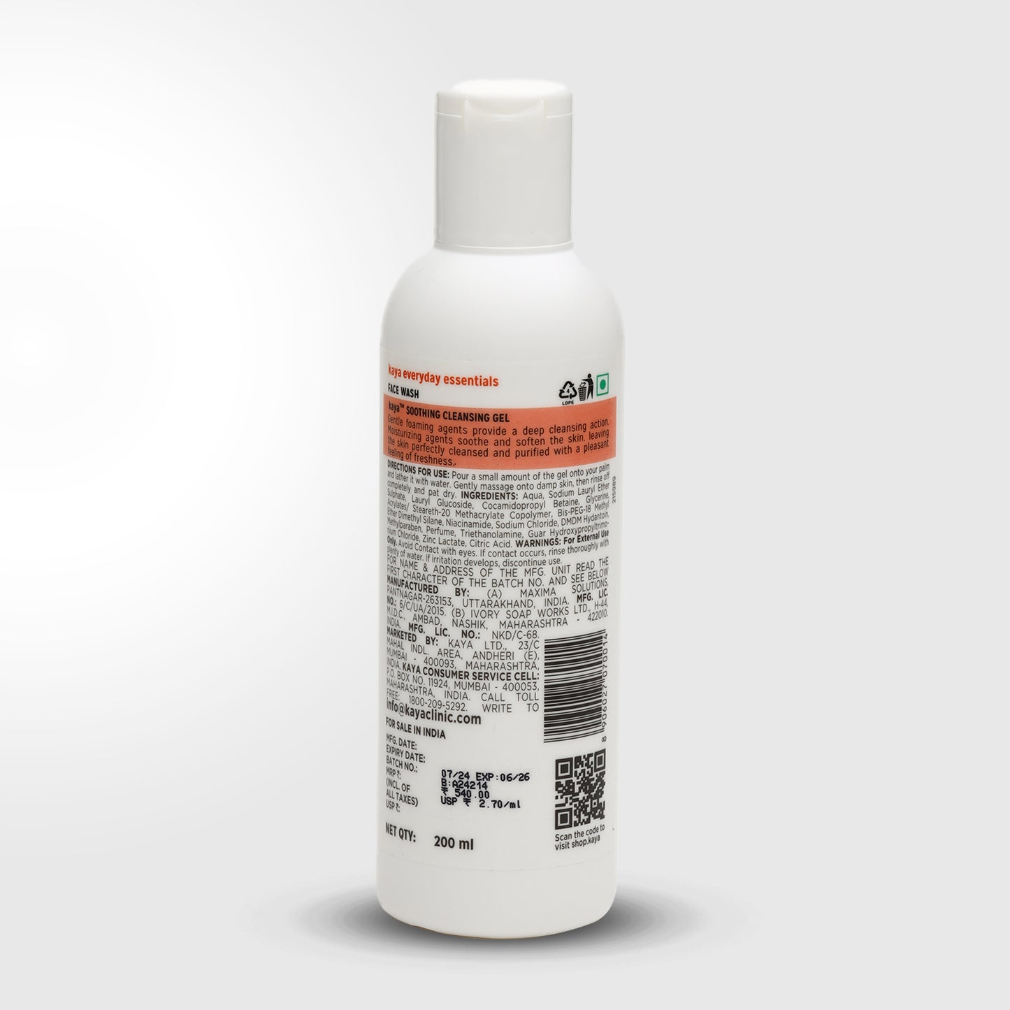 Soothing Cleansing Gel + Hylauronic Serum