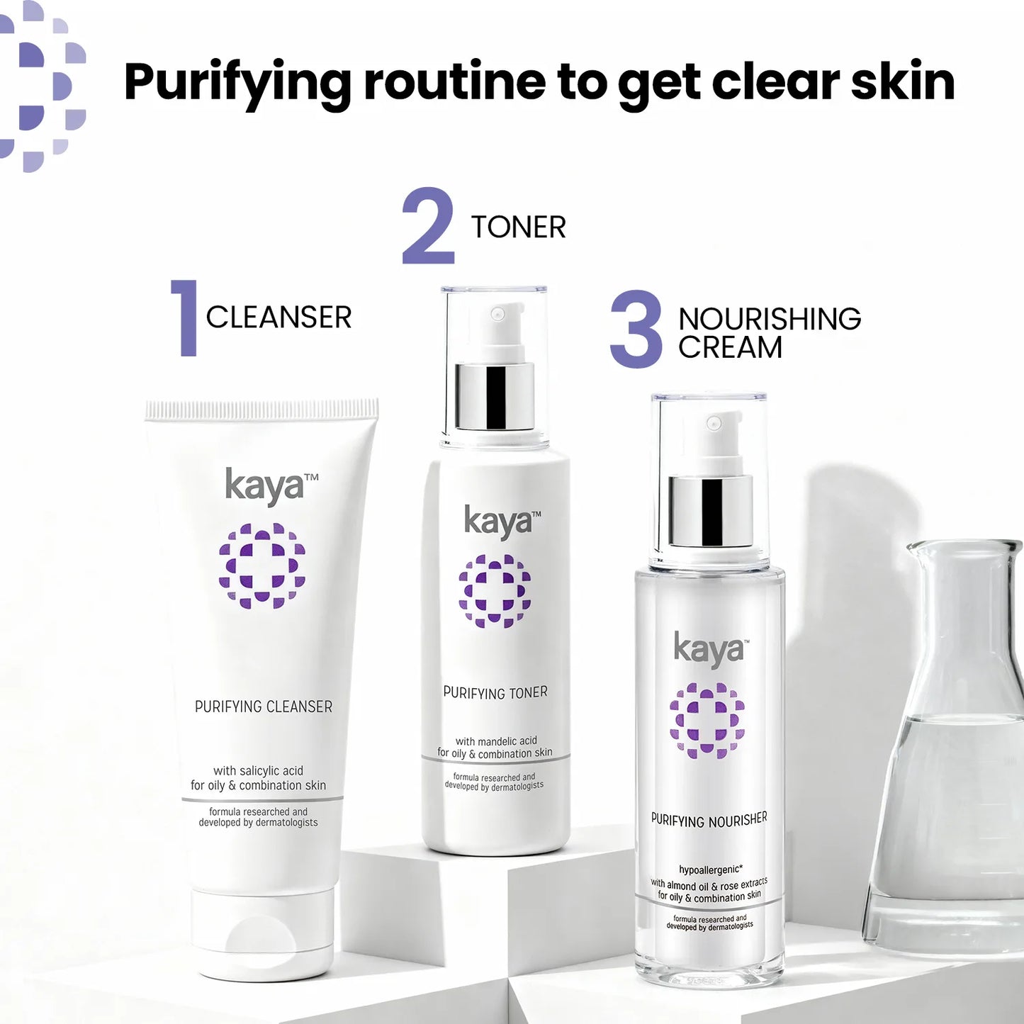 Salicylic Acid Purifying Cleanser | Acne Control Face Cleanser 100ml