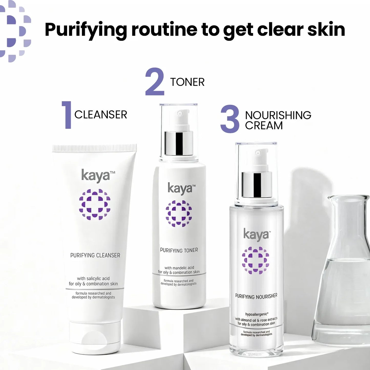 Salicylic Acid Purifying Cleanser | Acne Control Face Cleanser 100ml